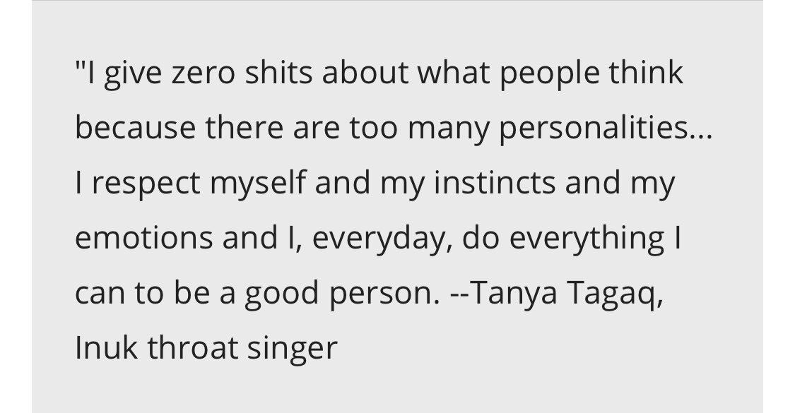 Yesterday a teacher made a speech at my little brothers highschool grad. She quoted @tagaq and I thought that was awesome! #compgrad2018 #selkirkmb