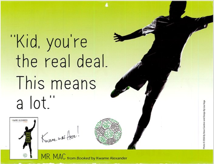 mldeblois's tweet photo. @kwamealexander I thought you might like your own copy of this... Thank you for your inspirational words at #BBLit18 https://t.co/wkW1jYiheu