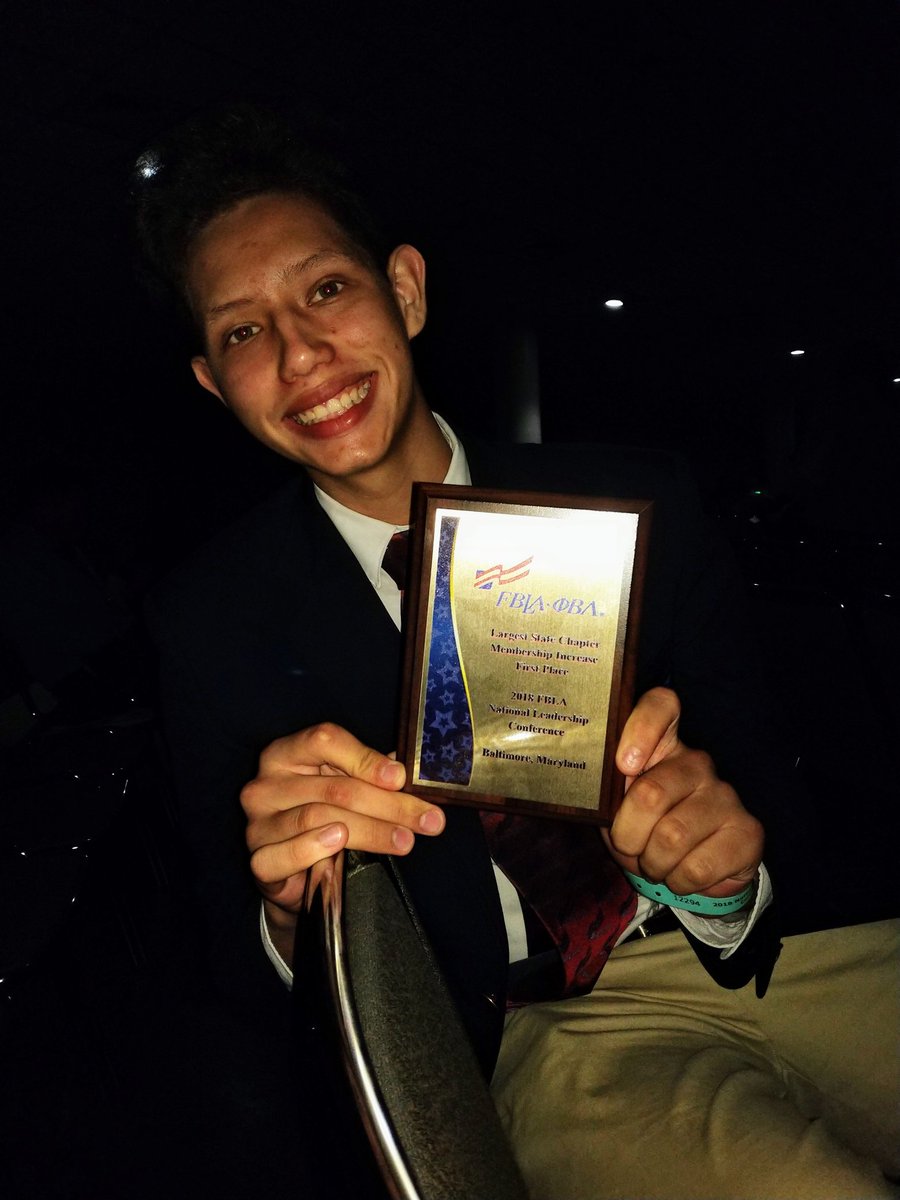 ellsquare's tweet photo. Largest State Chapter Membership Increase - 1st place. Go @NC__FBLA! #NLC18 360 new members @everson_moran https://t.co/EYbTpKWody