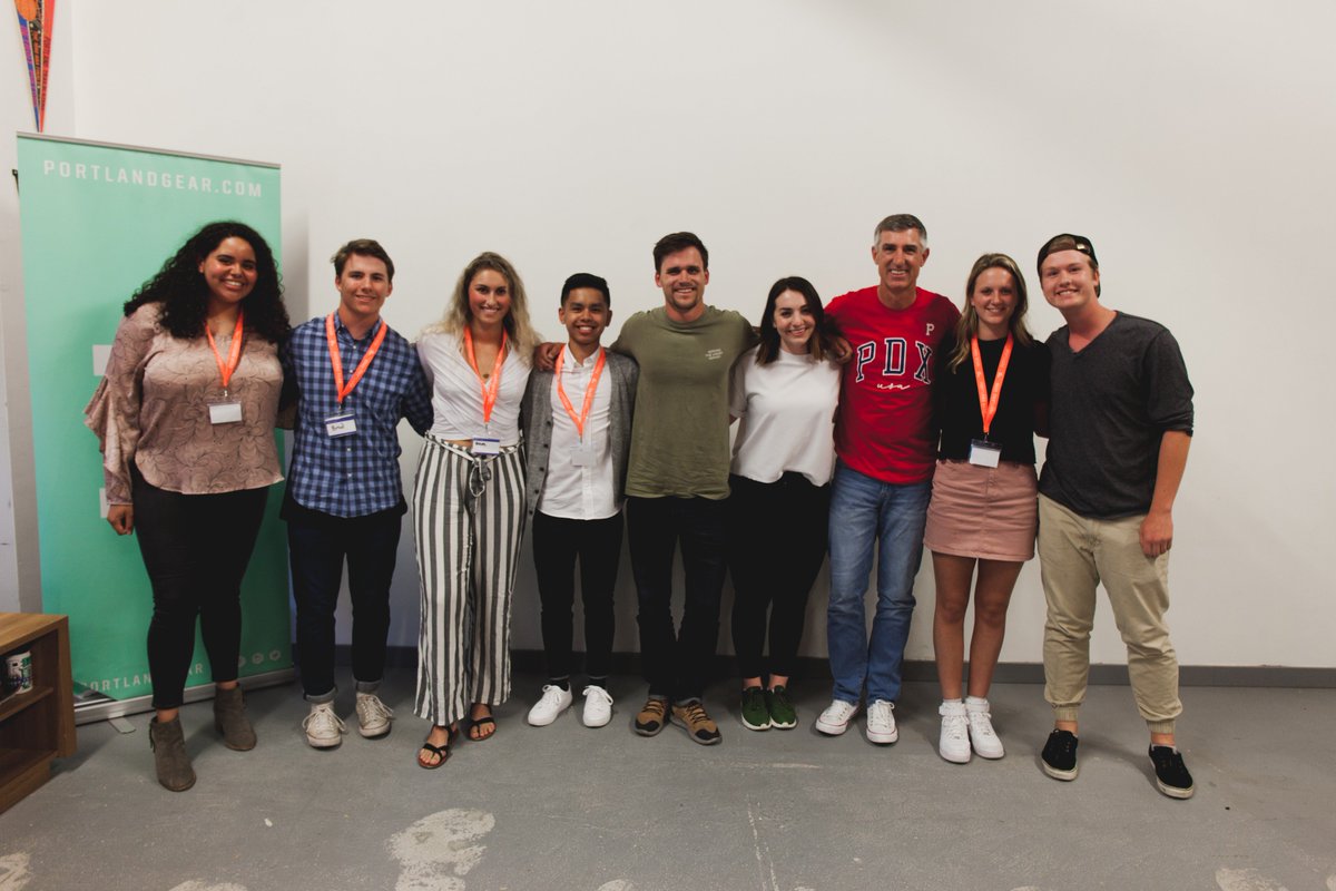 SOLEFinancial's tweet photo. We had so much fun working with a team of students at @portlandgear Brand Camp! There’s one thing we know for sure… our future is bright if it’s in their hands! #SOLEgood https://t.co/zPNrCVhUQ8
