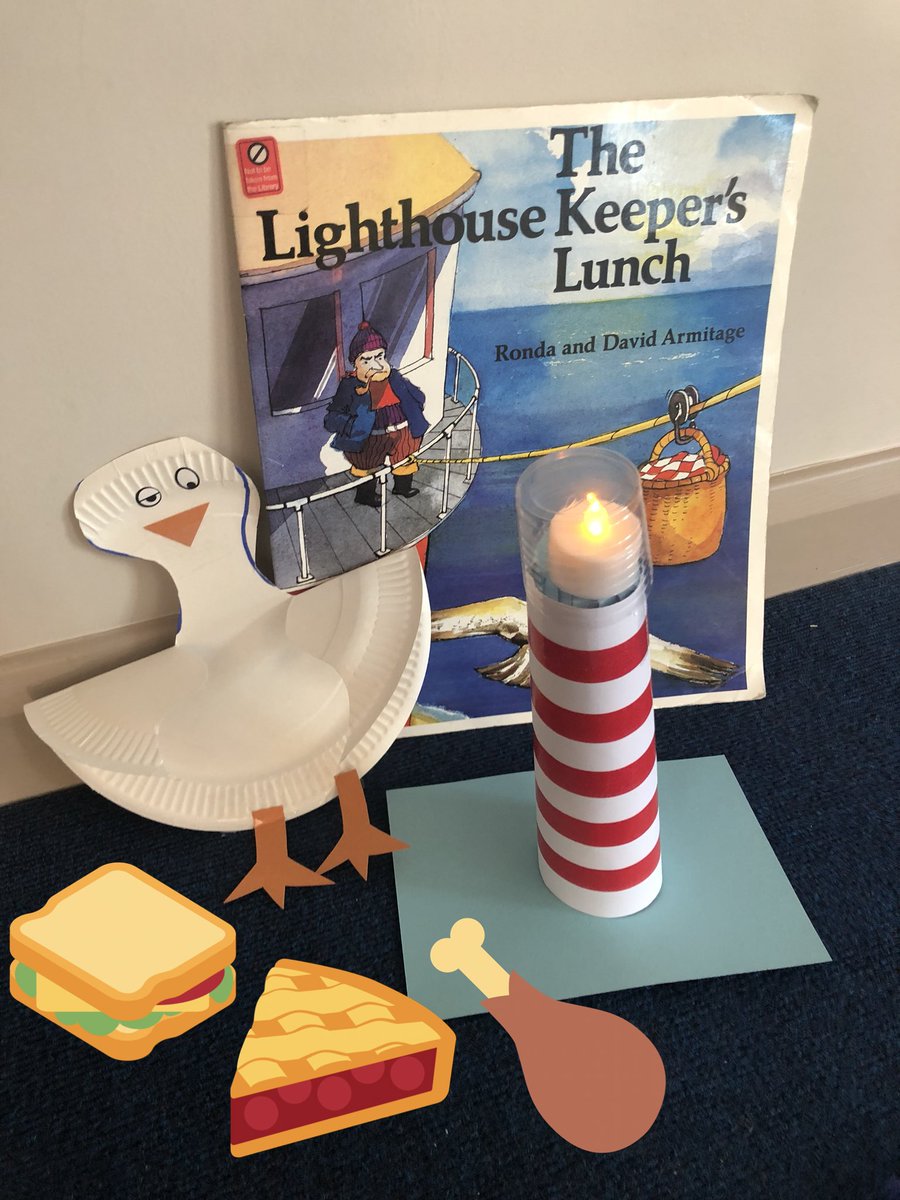 JuliaAdamsStB's tweet photo. This weekโs sub theme of The Lighthouse Keepers Lunch by Ronda and David Armitage was super! The children especially enjoyed creating paper plate seagulls and working light-up lighthouses! @CognitaSchools @LongCloseSchool #Lighthousekeeperslunch #primaryrocks #LCSInspires https://t.co/jzqloc0Uaf