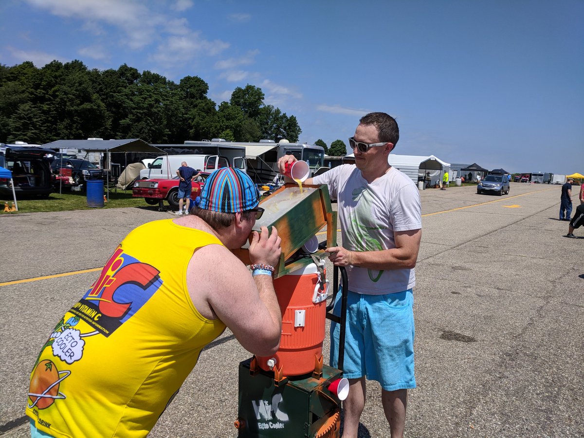Tonk and the Interference Fits (@tonk_and_co) on Twitter photo Tech inspection at #CureForGingervitis brought an ice luge for ecto cooler <a href="/24hoursoflemons/">24HoursOfLemons</a> Tech inspection at #CureForGingervitis brought an ice luge for ecto cooler <a href="/24hoursoflemons/">24HoursOfLemons</a>
