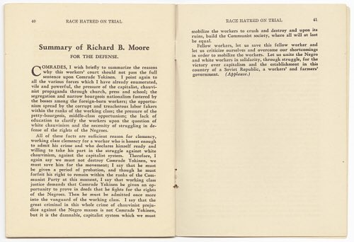 Ultimately this served as an important moment in the Communist Party’s history, as it cemented for all to see the anti-racist and anti-chauvinist stance, and the willingness to purge the ranks of such evils.