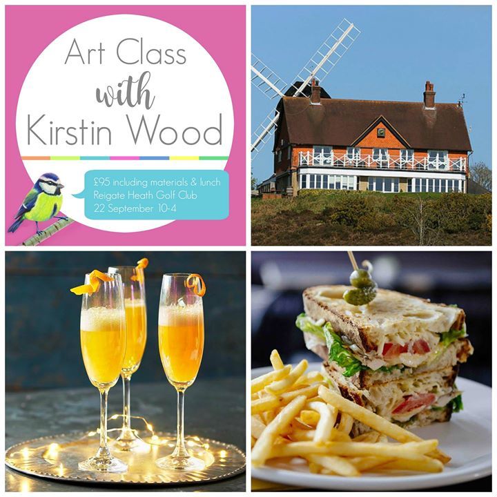 I have just three spaces left at the art class in September! It is just £95 for the day which includes bucks fizz on arrival, lunch, tea &amp; coffee in the afternoon and all art materials, all in the beautiful surroundings of Reigate Heath <3<3<3

Comment below and tag a friend…
