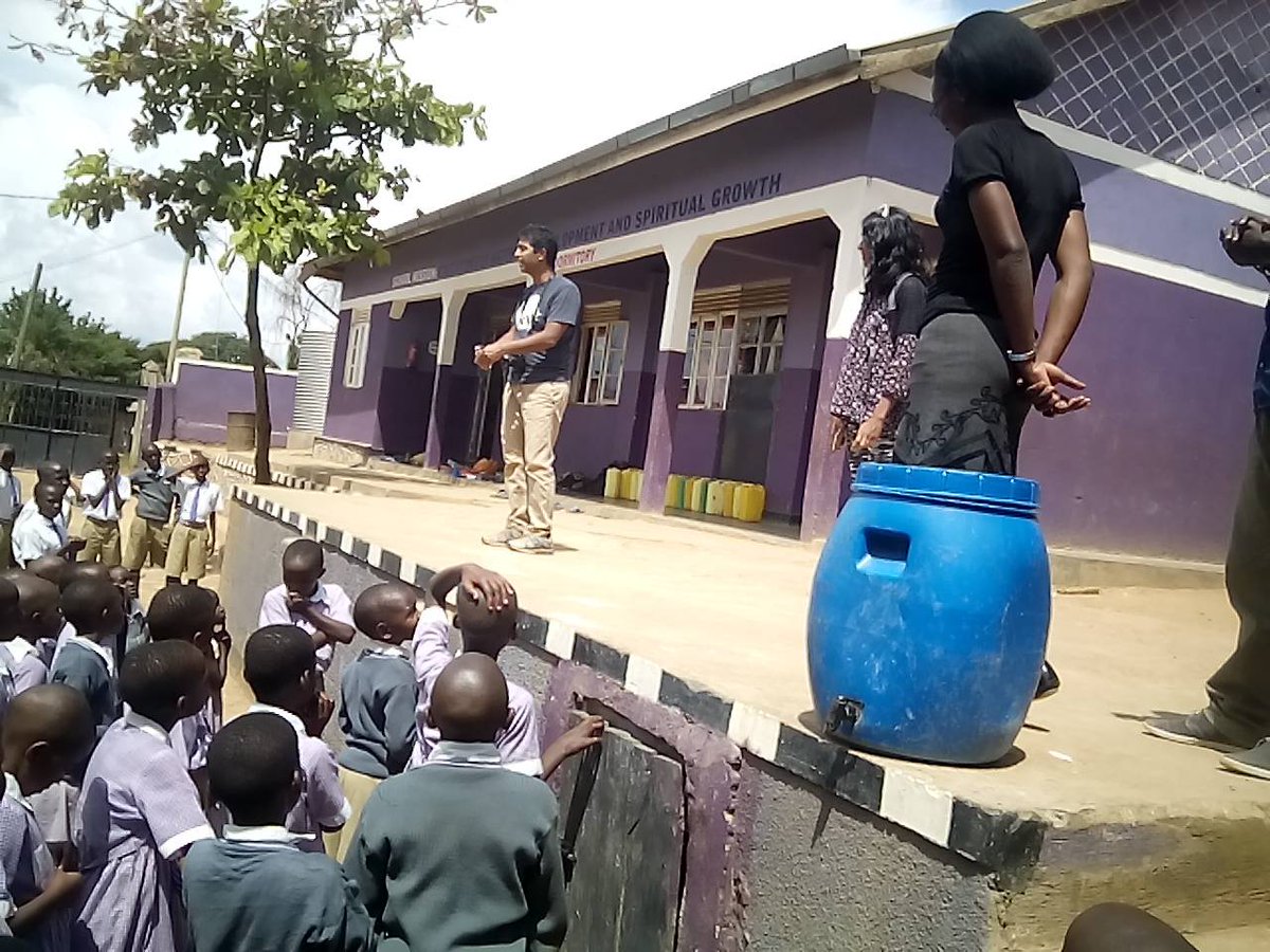 prowayuganda's tweet photo. This is #amol Brahme as he talks to Bweyogerere Christian academy kids during their visit to @prowayuganda in #uganda with @cwru_girl #kavuma @bartkiyemba https://t.co/YPntbjTs9h
