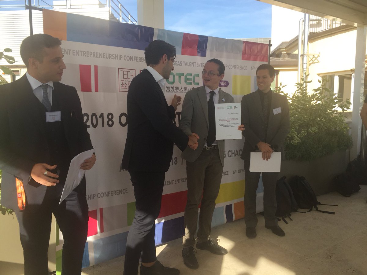 TechSilu's tweet photo. @OaCPs vince il secondo posto della prima edizione di #OTECItalia2018! #TechSilu 🚀🇨🇳🇮🇹 https://t.co/HDdKhY2BZV