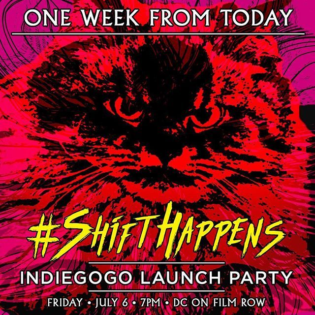 ShifterMovie's tweet photo. Okay, FOR REAL THIS TIME: #ShiftHappens in ONE WEEK FROM TODAY! #shifterfilm #planetthunder #indiefilm #party https://t.co/xjYnmRWCuy https://t.co/cTi5MXb2L6