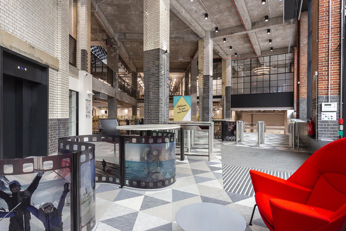 GreenCubicles's tweet image. GLOBAL STYLE FRIDAY: PhotoBox Group’s ambition was to transform London&apos;s historic Herbal House printworks into their new HQ, reinstating the roots of the building as a hub of creativity. #brandeddesign, #officefurnitureaustin, hubs.ly/H0cR34d0