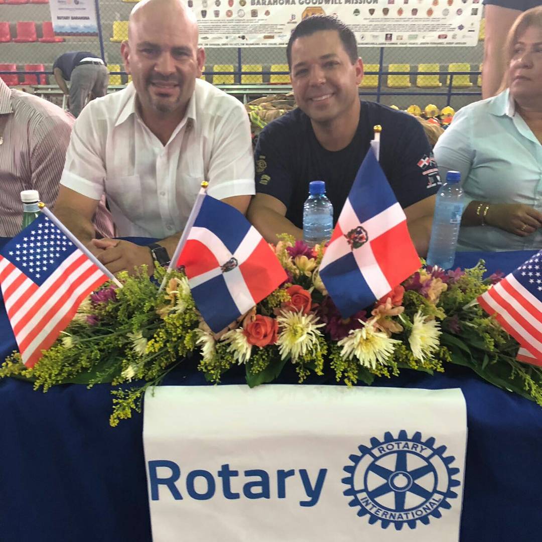 RotaryJC's tweet photo. Mission to Dominican Republic has been completed! Fire equipment and fire trucks delivered to three locations! #rotarymakingadifference https://t.co/F6YnInkrUK