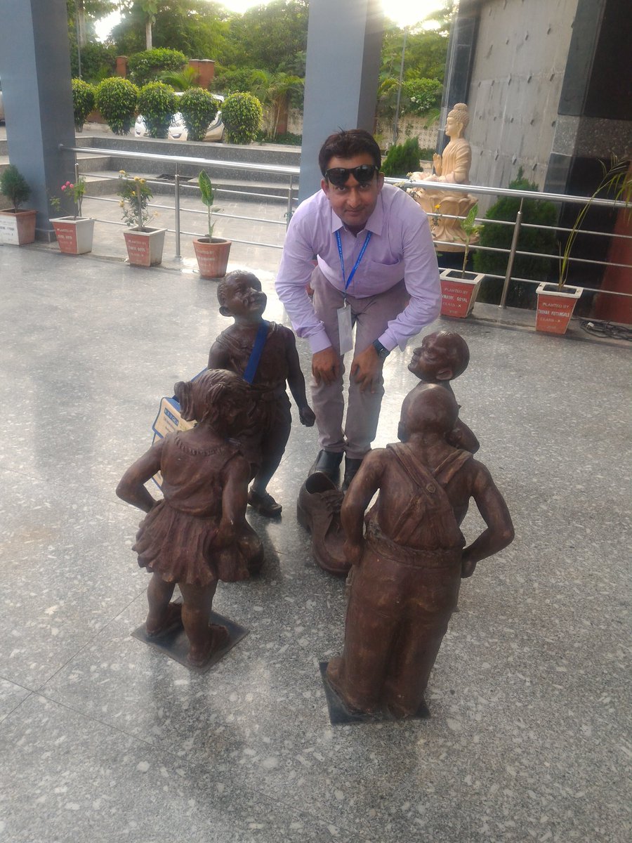 #ELTAI2018
Our learners are not the statues, they have souls &amp; emotions...
They deserve best human treatment...
From the conference hall...