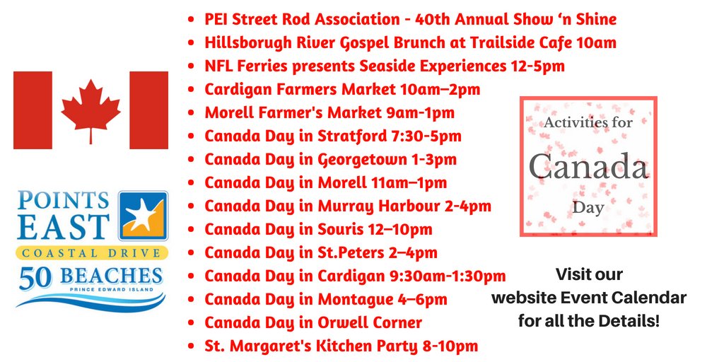 Happy Canada Day Weekend!