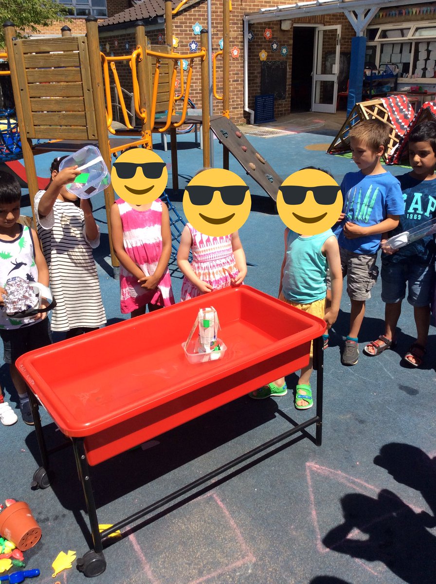downsviewcroyr's tweet photo. We are now testing our boats to see if they can float or not #Pirates #floatingandsinking #DVPSTweets https://t.co/h3zewbkgJy