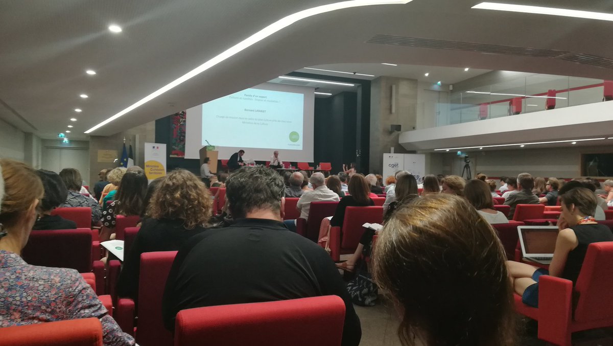 #CultureRuralités Bernard Latarjet auteur du rapport "économie ESS et culture" => 35000 associations employeuses @laFSCF en fait partie  et agit en zone rurale #sport #culture <a href="/MinistereCC/">Ministère de la Culture 🇫🇷</a>