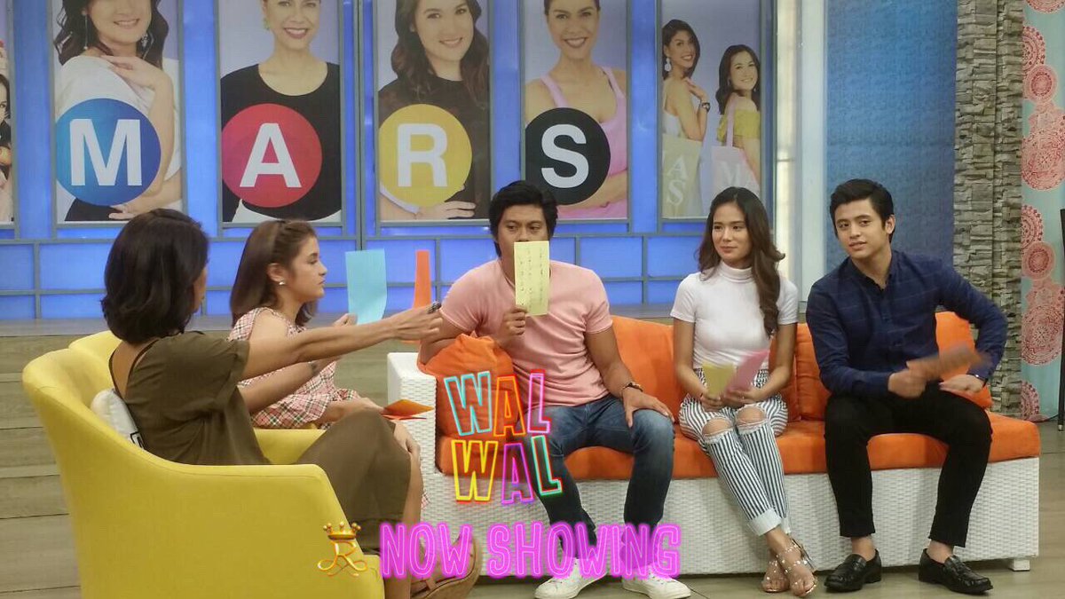 RegalFilms's tweet photo. Kulitan with the cast today sa MARS! #WALWALfriyay https://t.co/IoLsEFzpNR