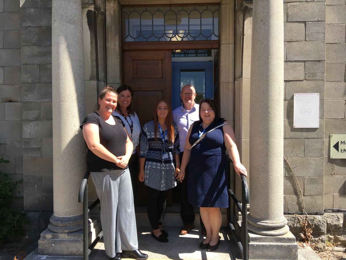 MonCFAnglesey's tweet photo. What a special morning spent at Abergele Hospital with @BCUHB & @MJHworkforcemod celebrating the successes of the 'Step into Work' programme. MΓ΄n CF have now supported 7 participants into employment within the #NHS through the programme. #howcanwehelpyou https://t.co/MYQTvNNm2l