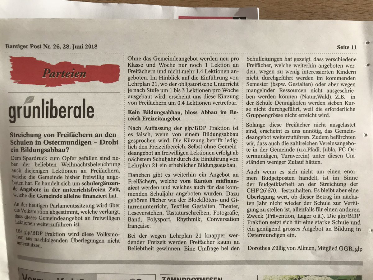 wider mau e guete bitrag im bantiger, merci doa👍