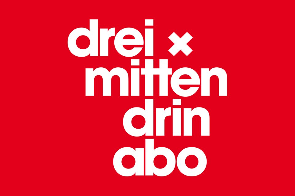 Kennt  ihr schon unser neues »3 x mittendrin abo«? Wenn ihr drei  unterschiedliche Produktionen gleichzeitig bucht, spart ihr 20%. Das  Angebot gilt selbstverständlich auch für die Märchen-Opern-Tage.
Mehr Infos unter 02238 - 956 03 03 oder kammeroper-koeln.de