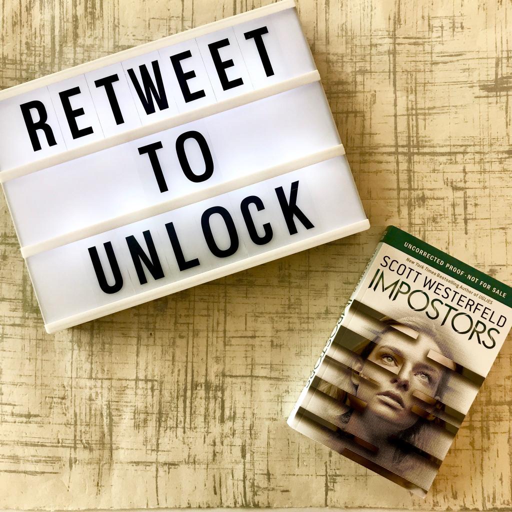 ireadya's tweet photo. ▪️Uglies fans, this is for you!▪️

✨ Retweet this post to unlock an exclusive excerpt from #IMPOSTORS, a new book in @ScottWesterfeld’s world of Uglies. For every 25 RTs, we’ll reveal one page of the book up to 25 pages. You have until 12PM on Monday, 7/2. #UnlockImpostors https://t.co/mAxW7P8sYj