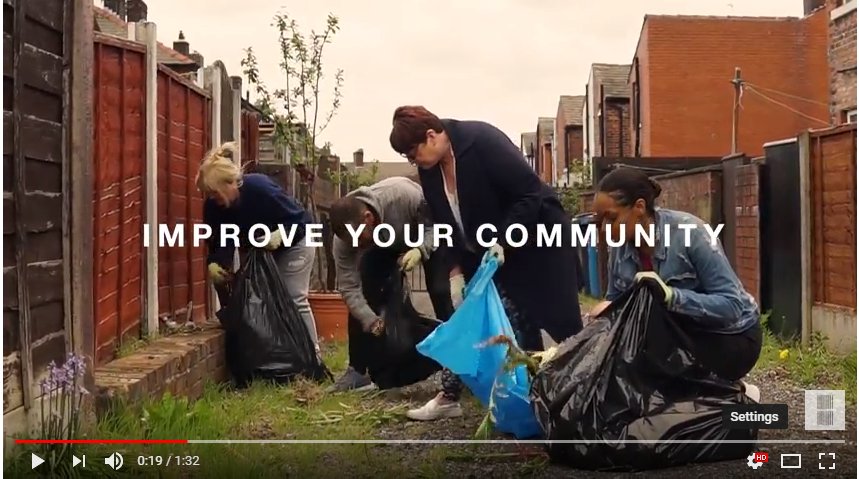 Comm_RePaint's tweet photo. The #LoveWhereYouLive campaign launched by @hubbubUK gives communities tips on how to reimagine shared spaces by clearing, upcycling and transforming spaces. When painting, keep costs down and contact one of our schemes! Will your community be next?! https://t.co/FwjkMR5E0V… https://t.co/nwfMCgfCda