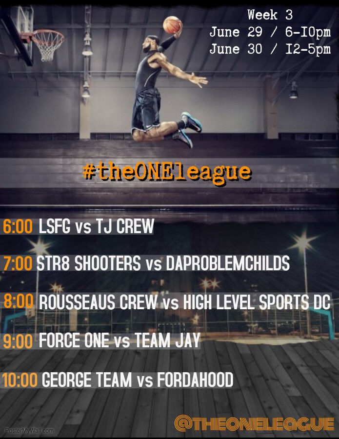 TheOneLeague_'s tweet photo. You know what today is, we back tonight at 6 pm with 5 game slate 🔥🔥🔥🔥 https://t.co/ut4f9Yky4v