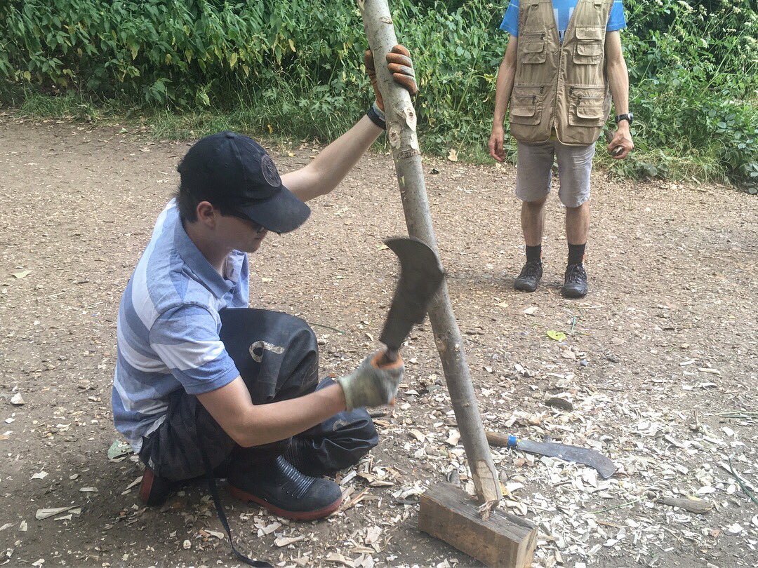 On the hottest days of the year so far we spent our time cooling off in the Crane. We were back at it, making improvements to the deflectors situated along the channel designed to improve water quality and flow. The river was heaving with fish, so with think it’s working!