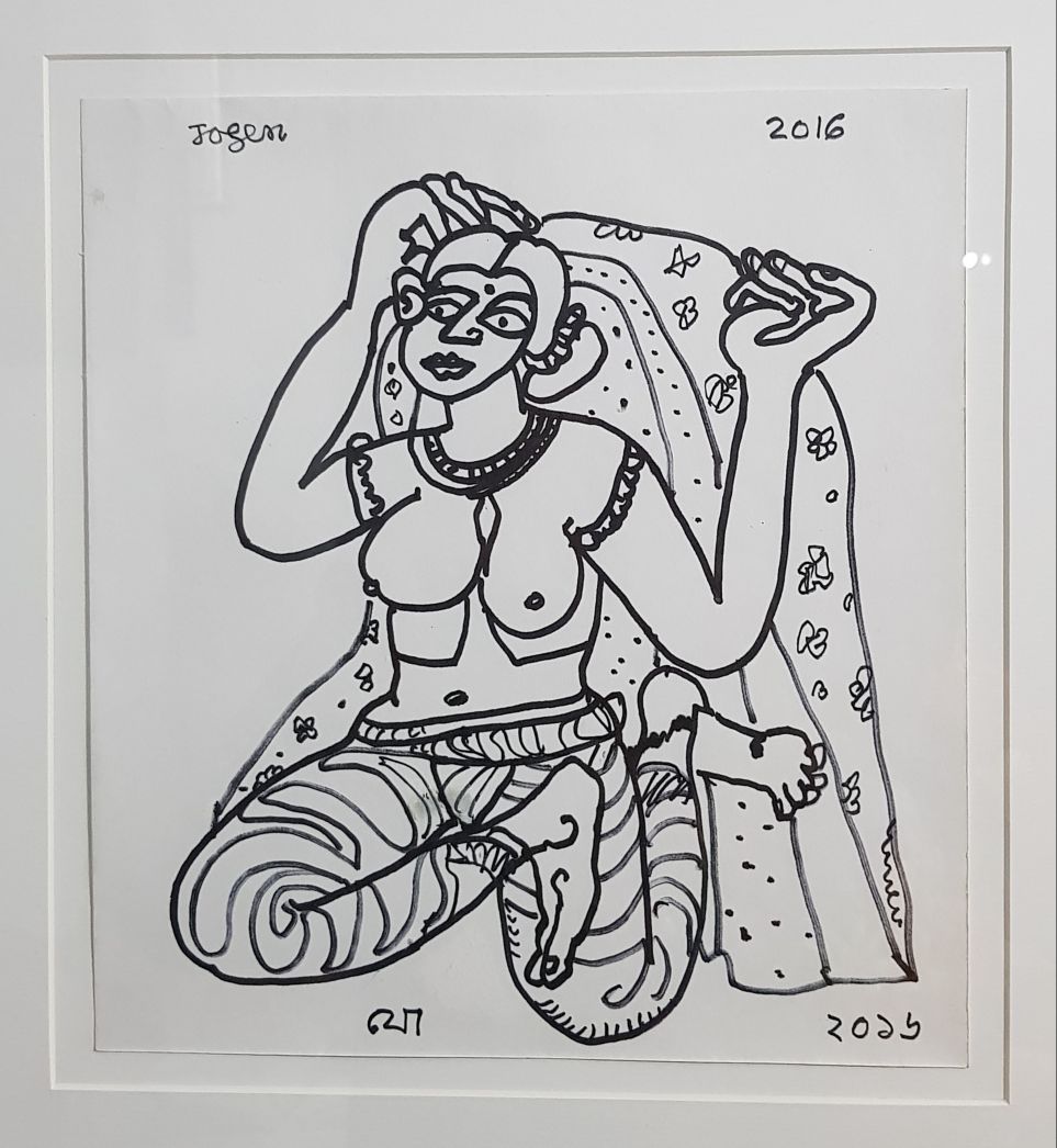 Artist : Jogen Chowdhury 
Title : Traditional Women 
Medium : Ink on Paper
Size : 9.5"x 10.5" Inches.
Year : 2016
Buy online painting of Jogen Chowdhury with full authentication of arts only on Tarun Art Gallery .

#TarunArtGallery #TheFutureofArt #IndianMasterPaintings #TAGUniqueCollections #TAGMasterCollections #TarunArtGalleryCollections #JogenChowdhuryPaintings #jogenchowdhuryindianartist