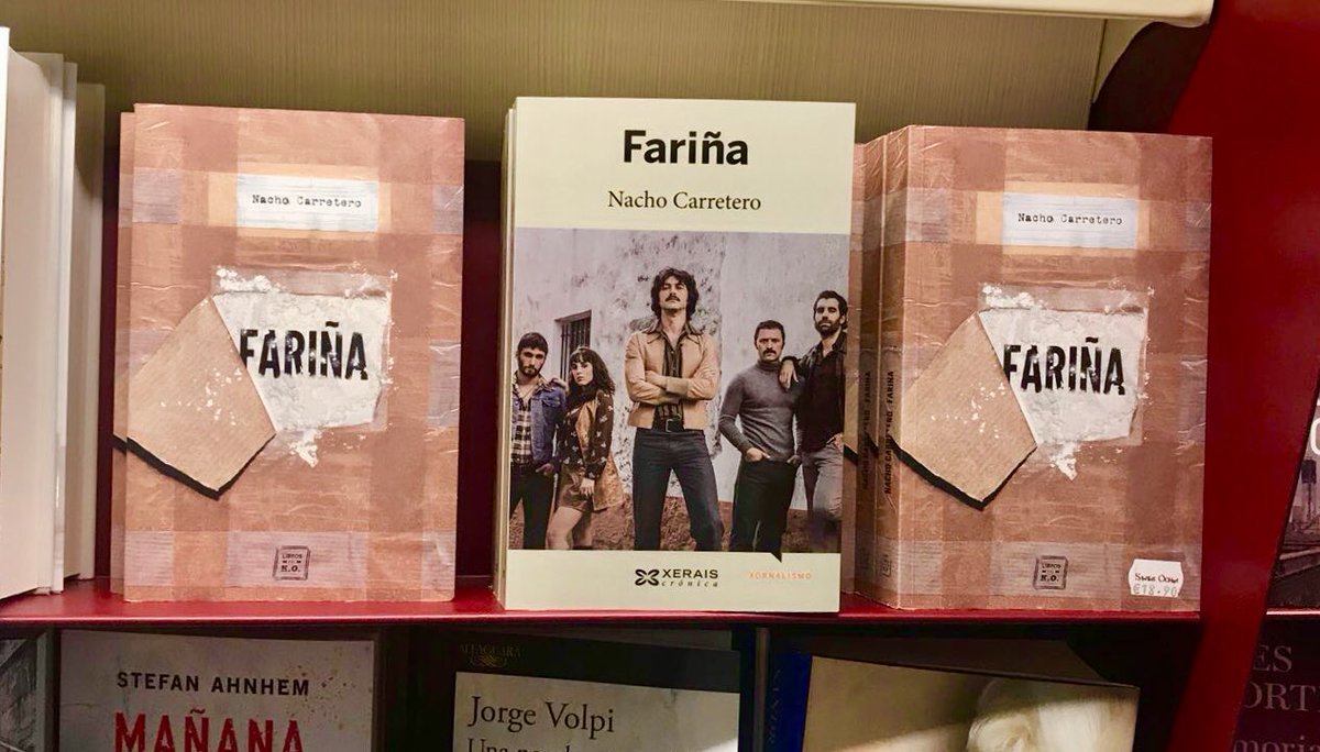 Moitísima ilusión. 

Xa está nas librarías a edición en galego de Fariña, publicada por <a href="/Xerais/">Xerais</a>.