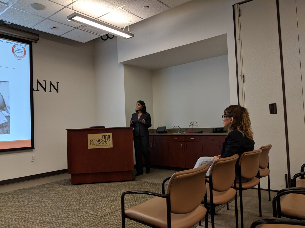 Dr Korupolu and Dr. Yozbatiran are lecturing at the <a href="/UTHPMR/">UTHealth Houston PM&R</a> Grand Rounds on Non-invasive Brain and Spine stimulation for SCI patients. Join live here: uthealth.webex.com/uthealth/onsta… #Physiatry #pmr