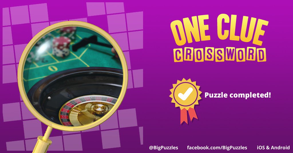 bldgblocks's tweet image. I completed a puzzle in One Clue Crossword. Play now for free!
onecluecrossword.com #OneClueCrossword