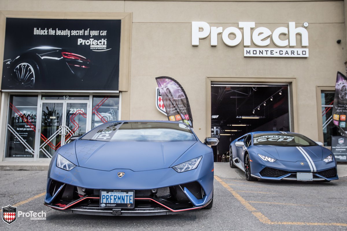 ProtechMC_TO's tweet photo. Twin Bulls!! #Lamborghini #spaforcars https://t.co/FMrTNTPT20