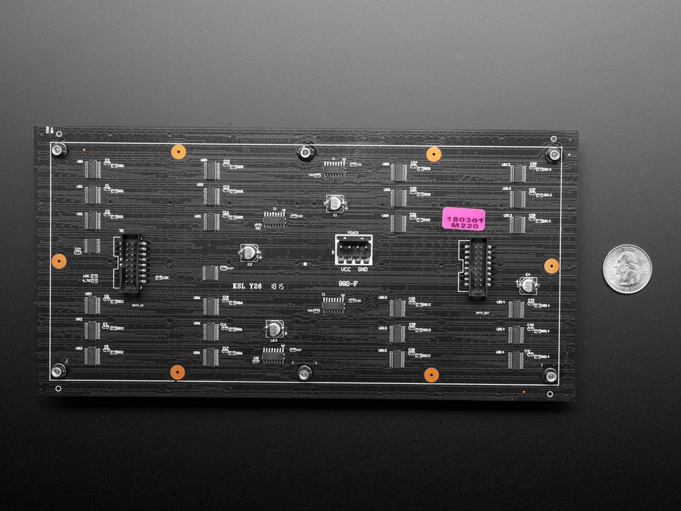 welikeweff's tweet image. NOUVEAU produit déjàchez Wearable Electronics For Fashion!
Matrice à support de carte PCB mince/pliable:  peut être plié et courbé doucement autour des surfaces
64×32 Flexible RGB LED Matrix – 4mm Pitch 117,80€ TTC

#welikeweff #RGBmatrix #flexiblematrix

lnkd.in/d6KQWtq