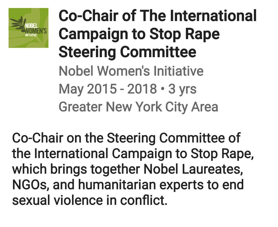 Thorough Thread By  @CarrollQuigley1 On Joel Davis' Connections, Positions, And Influencers. The Link To The U.S. Department Of State, His Work With The International Campaign To Stop Rape, And The U.N. https://twitter.com/CarrollQuigley1/status/1012496844641964033