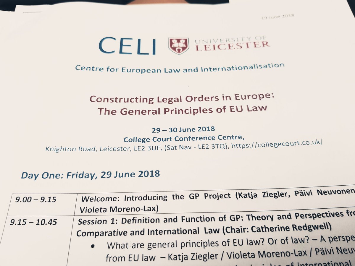 EgleDagilyte's tweet photo. London-Cambridge-Leicester trip completed; @HelgaHJ located in the conference room 😊 Now let the academic debates begin! @CELI_Leicester @AngliaLawSchool #GeneralPrinciples #EUlaw https://t.co/RYis5fTp2V