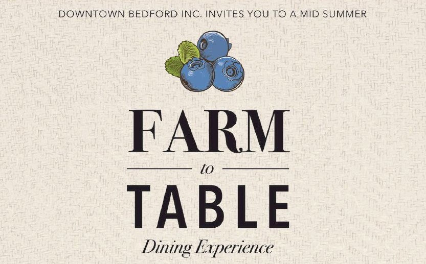 TownGownSC's tweet photo. Downtown Bedford Inc. invites you to a mid summer Farm to Table Dining Experience. The event will be held June 20th at 6:30pm. Reservations are required and tickets are $100 per person. BYOB! Read about other events at https://t.co/cr0GwjEMin https://t.co/U4rh4zImVc