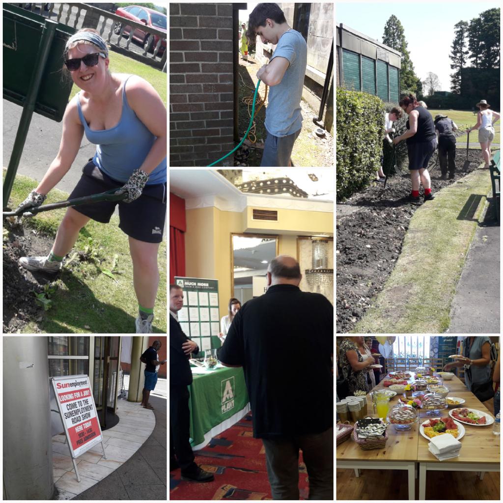 Talent Match - a week in pictures!!! @GMtalentmatch @GroundworkBBOR @FalingeHub <a href="/Sunemployment/">Sunemployment</a>