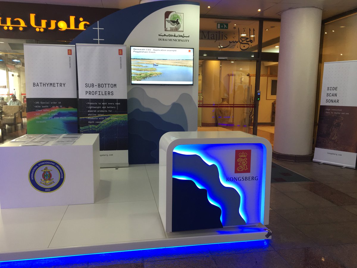 Last week were took part in the Dubai Municipalities "World Hydrography Day". The event was organised by the Survey Department and attended by Dawood Al Hajiri, Director-General of Dubai Municipality. Thanks to Tridel Technologies for making us part of a great day.
