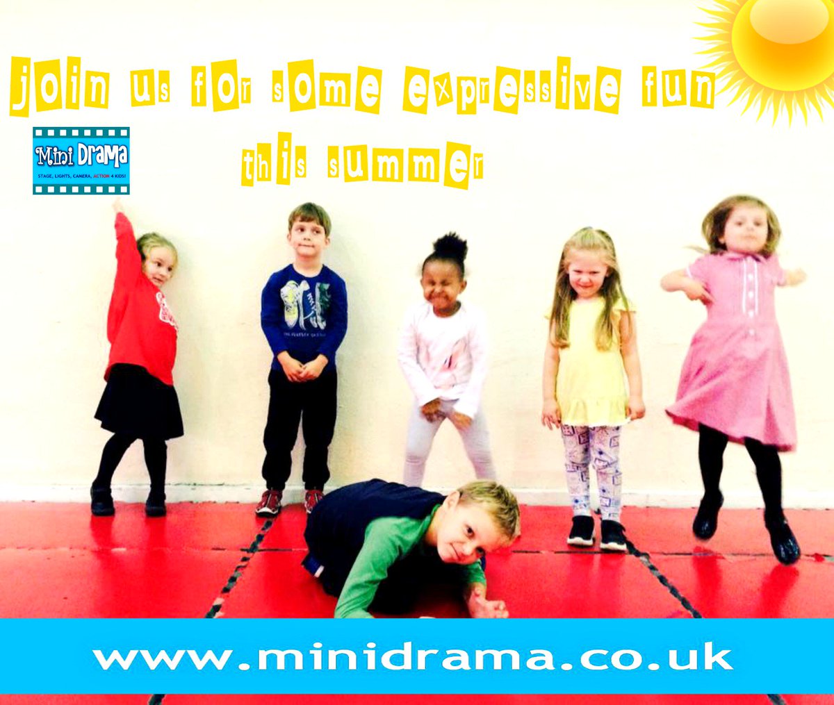 #creative #expressive #funforkids this #summerholidays with minidrama.co.uk