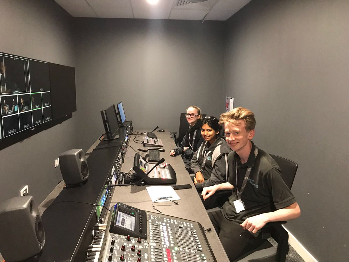 TheGAcademy's tweet photo. It’s all systems go as our Year 10s work hard preparing for their end of year show, where they’ll get to showcase their TV, radio and digital media skills! https://t.co/bhxO8GgXef