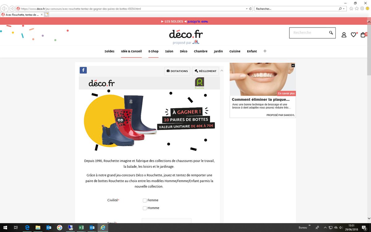 rouchette_fr's tweet photo. Non pas 1, mais 10 paires de Rouchette à gagner sur https://t.co/cketFEuV9y ! Vite vite, on s'active et on trouve botte à son pied 😎😀 https://t.co/aeo0FEpxaJ