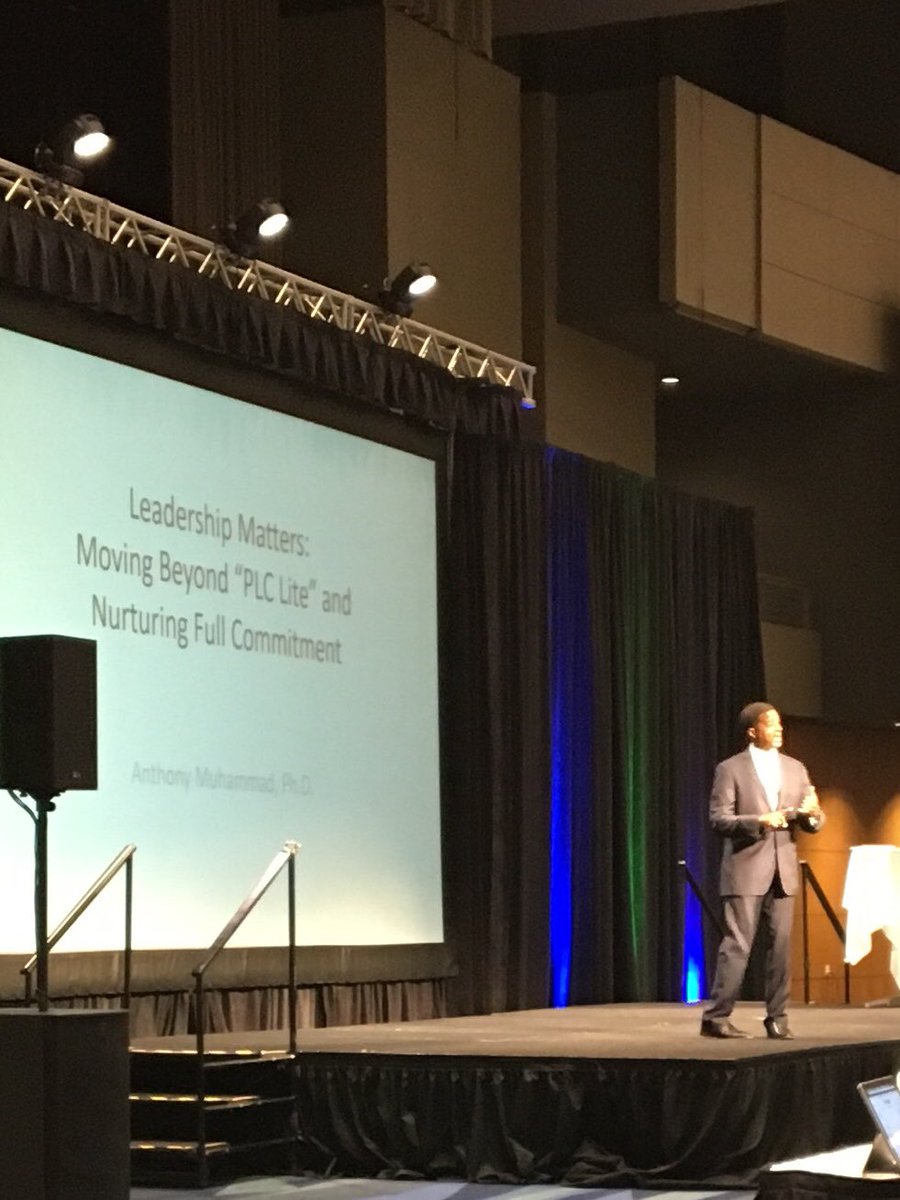 KatrinaHasley's tweet photo. Keynote from Dr. Anthony Muhammad at PLC conference! #cultureKeepersPLC https://t.co/EHZ51kg5YG