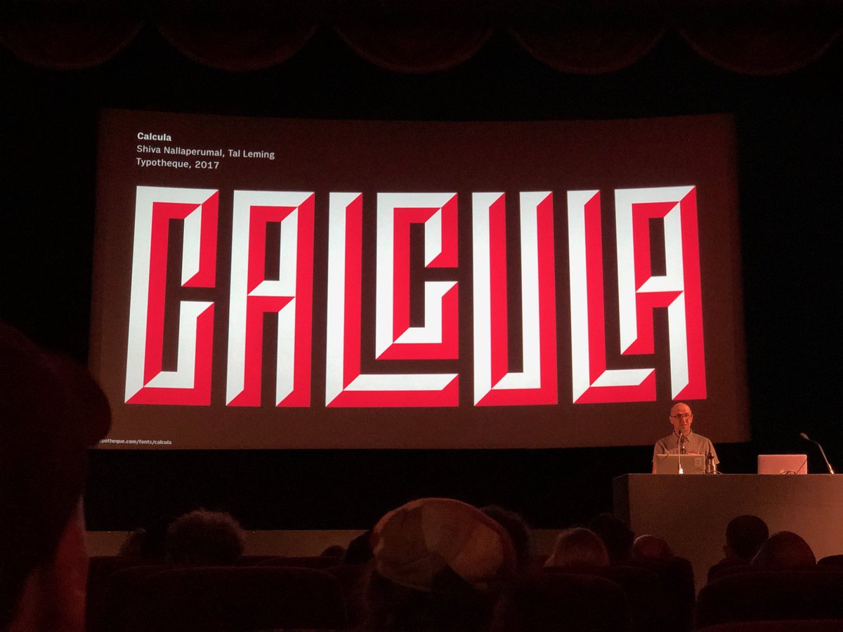 wjdesign's tweet image. As much type as a screen can take at Ampersand Brighton. @ampersandconf @clearleft #ampersandconf #typography #webfont