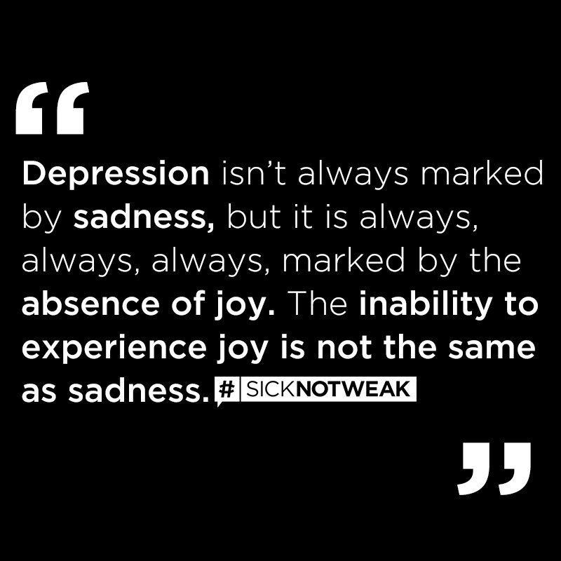 SickNotWeak's tweet image. Can you explain the difference? What does it feel like? #SickNotWeak