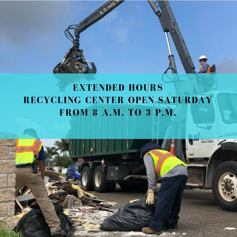 City of McAllen, TX on Twitter "The McAllen Recycling Center will
