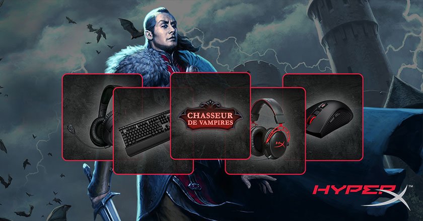 Grâce à notre partenaire <a href="/HyperX/">HyperX</a>, remportez la crème des accessoires gaming ! Participez au concours ici : bit.ly/NWHyperX_FR #Neverwinter Ravenloft