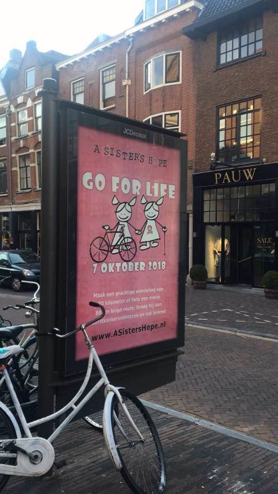 ASistersHope's tweet image. Go for Life! #wandel #fietsen #borstkankeronderzoek #Hope