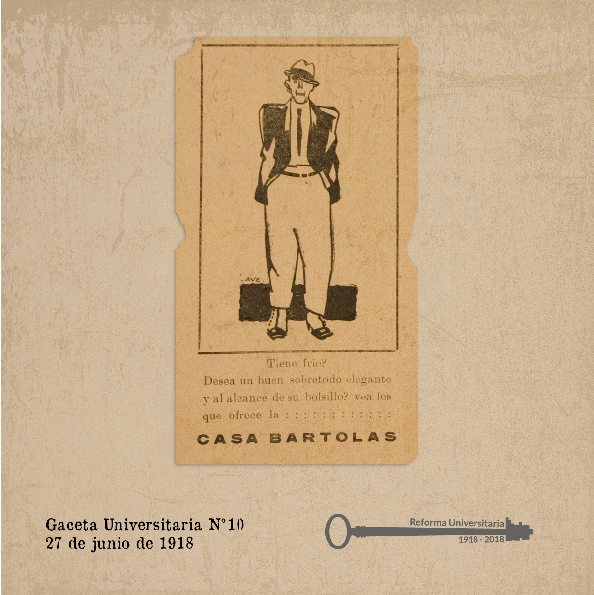 ¡Nada mejor para pasar el invierno que confiar en uno de nuestros auspiciantes! ⛄❄️

Miralos a todos en el n° 10 de #LaGacetaUniversitaria: llavedetrejo.com/la-gaceta-univ…

#100ReformaUniversitaria