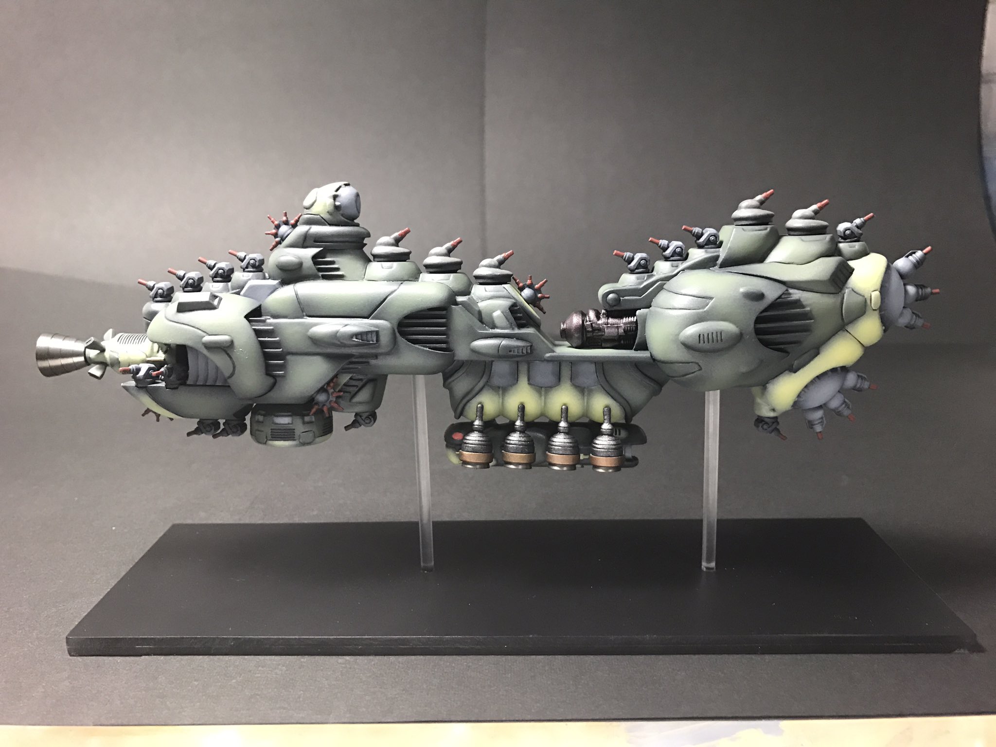 アールタイプ ガレージキット ダンタリオン 完成品 R・TYPE 𝐌𝐎𝐃𝐄𝐋