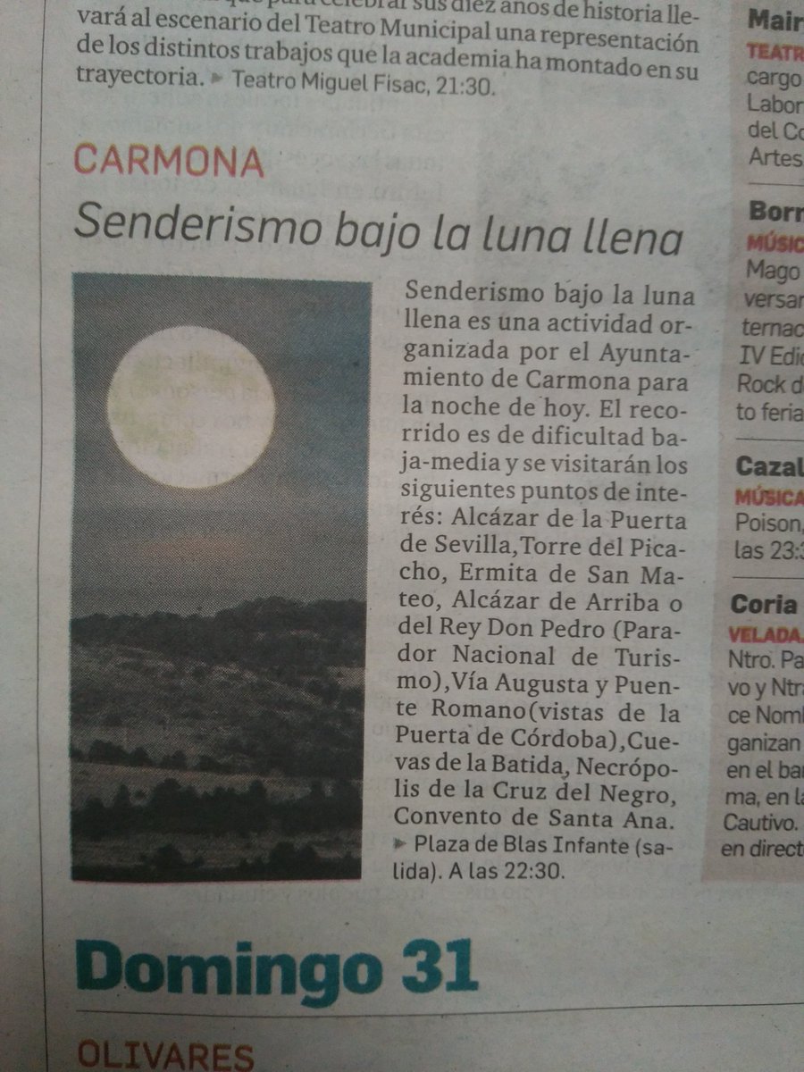 AdarveCultural's tweet photo. Tras años de trabajo al fin hay una referencia nuestra en @diariosevilla y ahora resulta que la ruta la organiza el Ayto. #indignación https://t.co/PbDlYaJ1tl