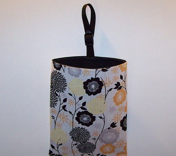 TeamplayerDave's tweet image. Car Litter Bag // Auto Trash Bag // Auto Litter Bag // Stay Open Design! // Yellow Black Gold And Gray Floral by nstitches4u Get it Fast! #graydesign #designgray etsy.me/2y9mYuz