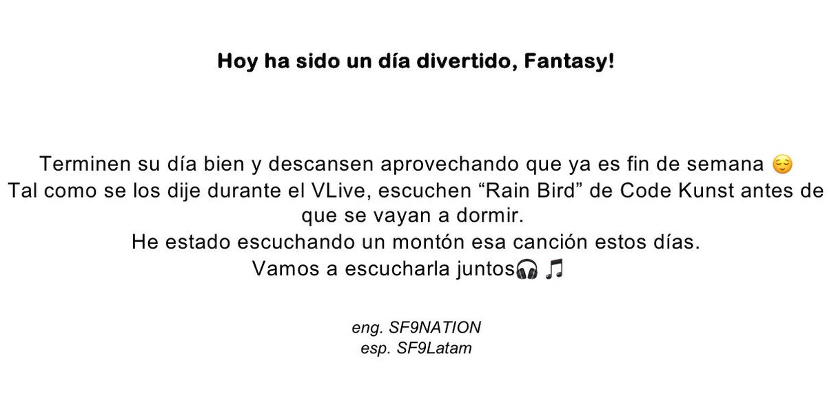 SF9Latam's tweet photo. [#SF9esp☕️] Actualización de #Youngbin en el Fancafé de #SF9 https://t.co/4z4dCMrGaI